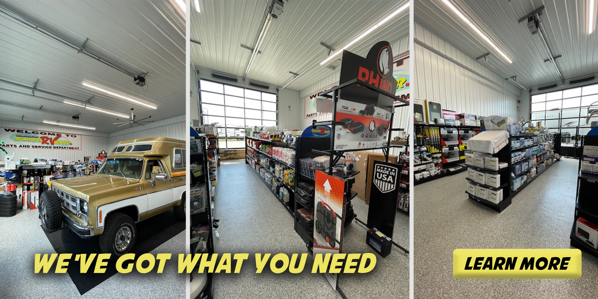 RV Parts Sales Tax